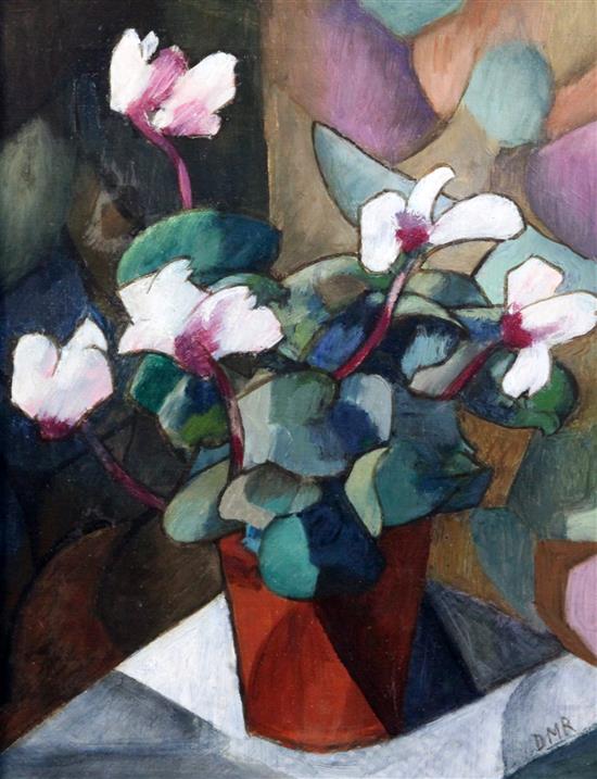 Attributed to Diego Rivera (1886-1957) Ciclomenes Blancos 14 x 11in.